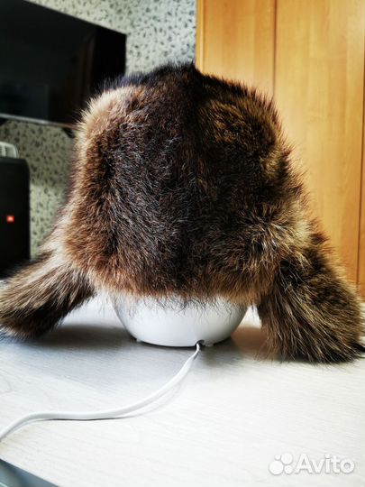 Мужская зимняя шапка ушанка меховая