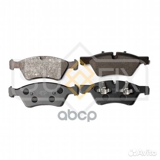 Колодки тормозные дисковые перед прав/лев S