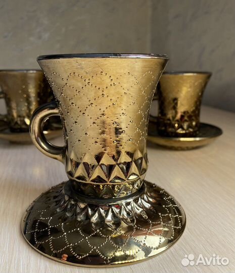 Кофейный сервиз стекло