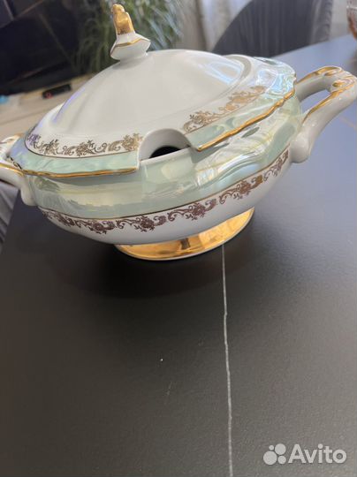 Супница фарфор Польша старинная