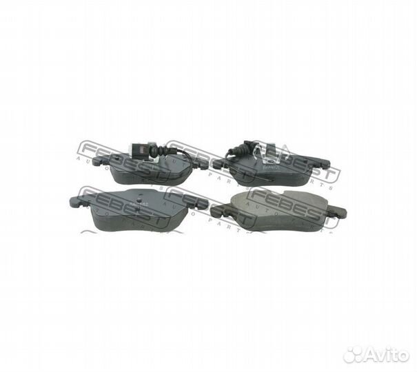 Колодки пер. audi Q3 2011