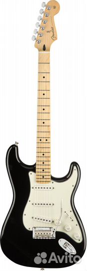Электрогитара fender player strat MN BLK