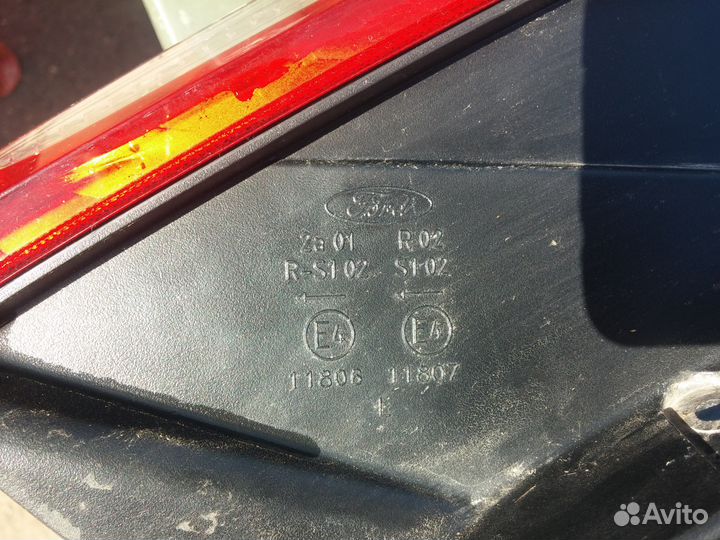 Задний фонарь ford focus 2 рестайл