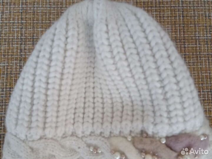 Шапка вязанная женская