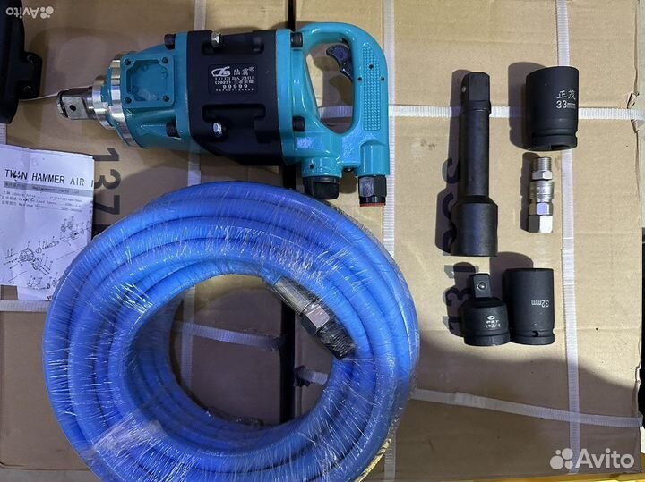 Пневмогайковерт 7 в 1