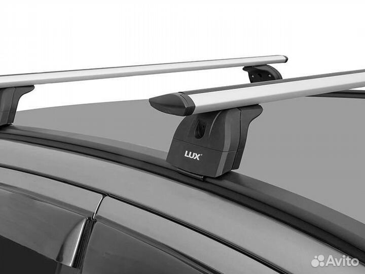 Багажник lux для лада веста на рейлинг