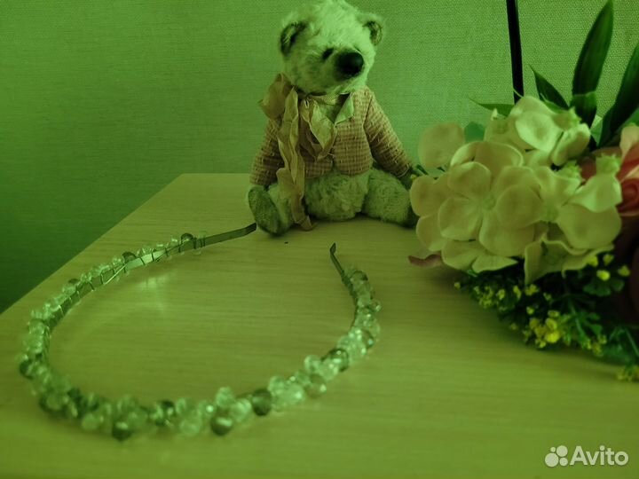 Ободки из бисера swarovski