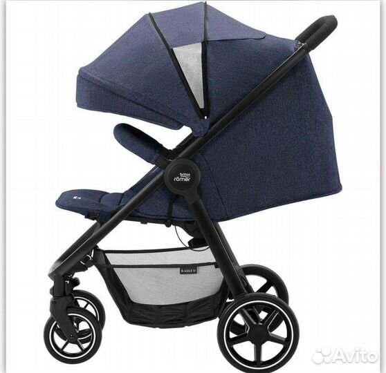 Коляска britax rumer (синяя)