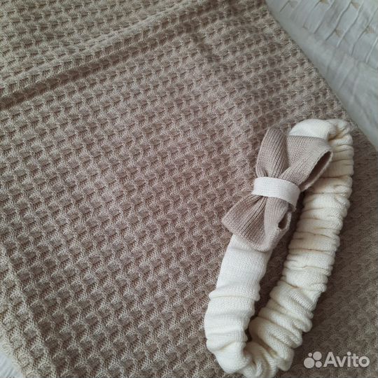 Плед/конверт на выписку для новорождённых