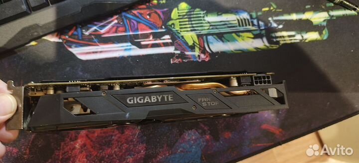 Видеокарта gigabyte Radeon RX 580 gaming 8G