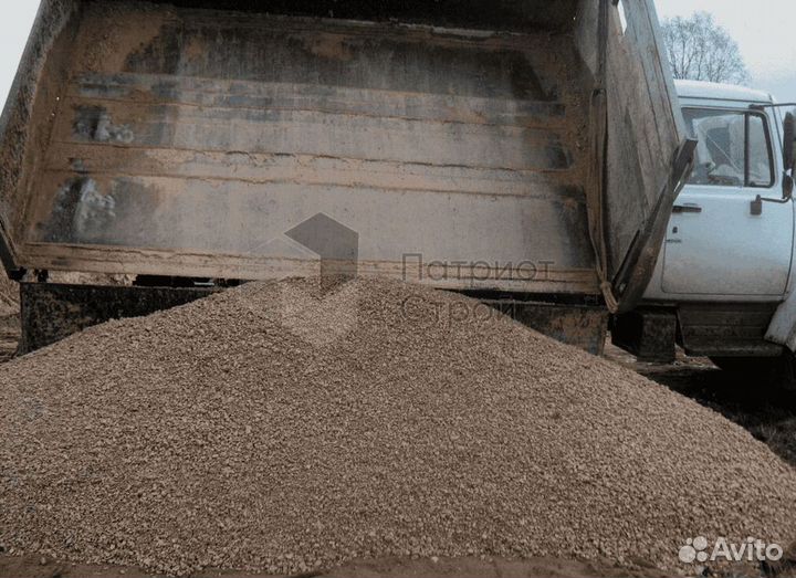 Щебень доломитный