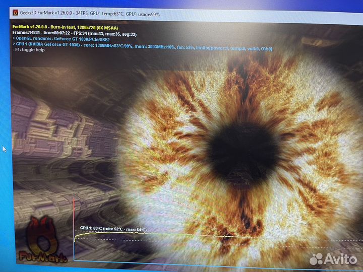 Видеокарта Gigabyte GeForce GT1030 2gb DDR5