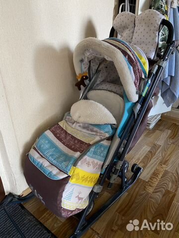 Санки коляска ника