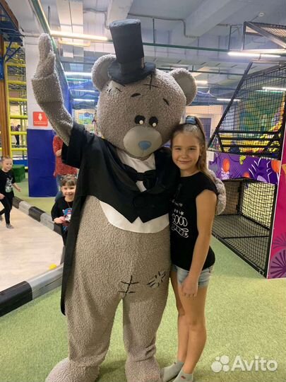 Ростовая кукла мишка тедди поздравит с торжеством