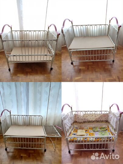 Кровать-трансформер с матрасом из кокосовой койры