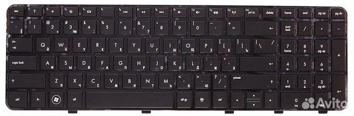 Клавиатура HP Pavilion dv6-6b51er черная OEM