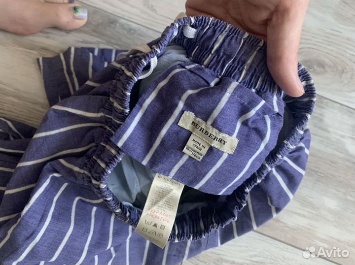 Шорты burberry оригинал 13-16 лет