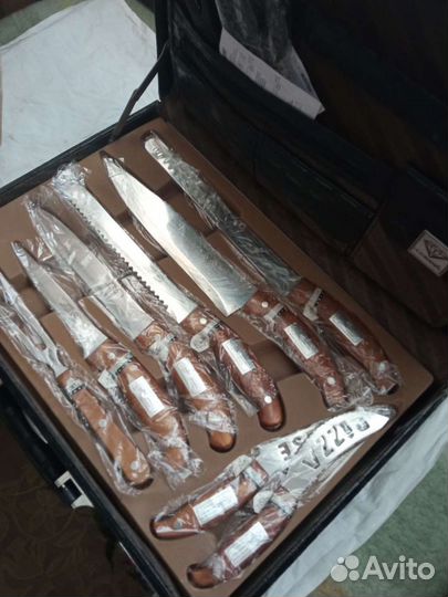 Набор ножей для кухни в кейсе- дипломате