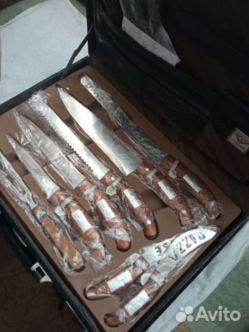 Набор ножей для кухни в кейсе- дипломате