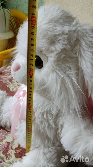 Мягкая игрушка заяц