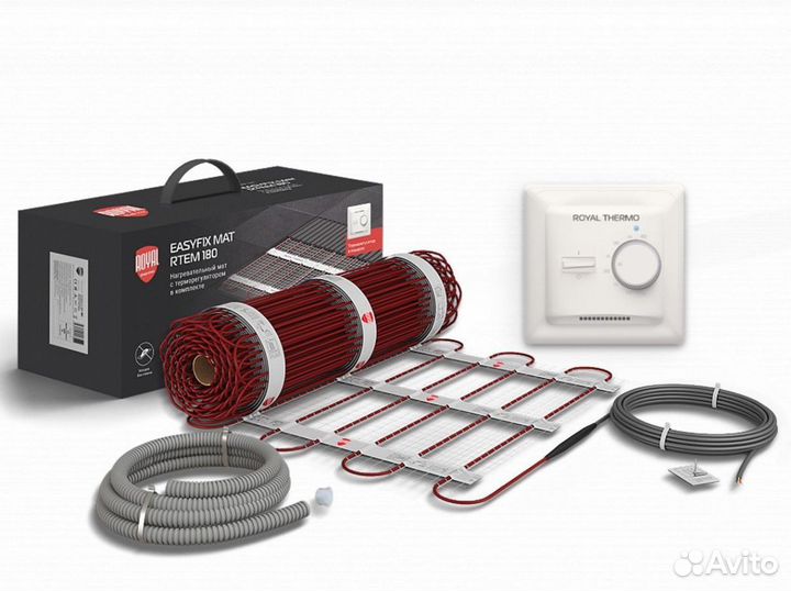 Теплый пол электро Thermo Mat rtem 5