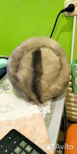 Шапка норковая женская