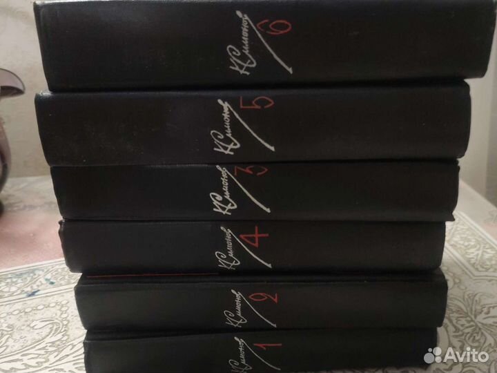 Книги 6 томов. К. Симонов. 1970 год