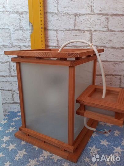 Светильник подвесной в японском стиле