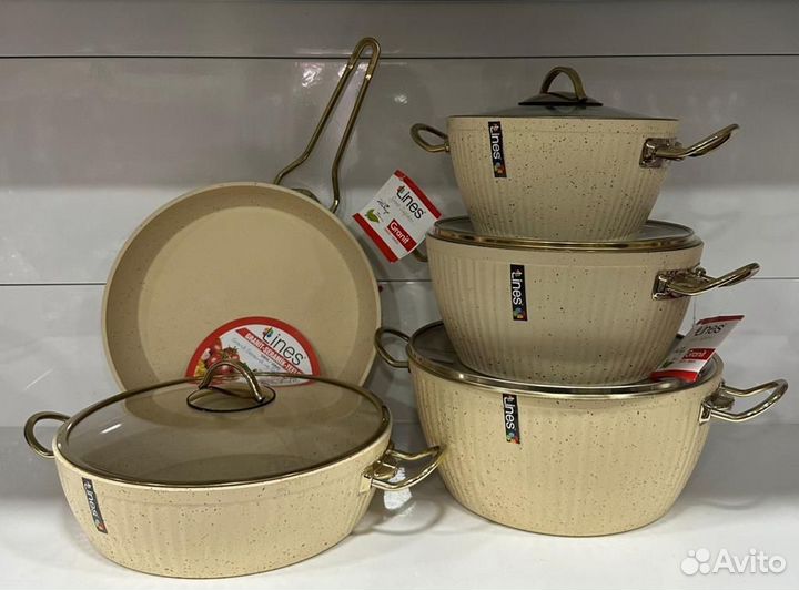 Кастрюли Набор Гранит антипригарные Турция