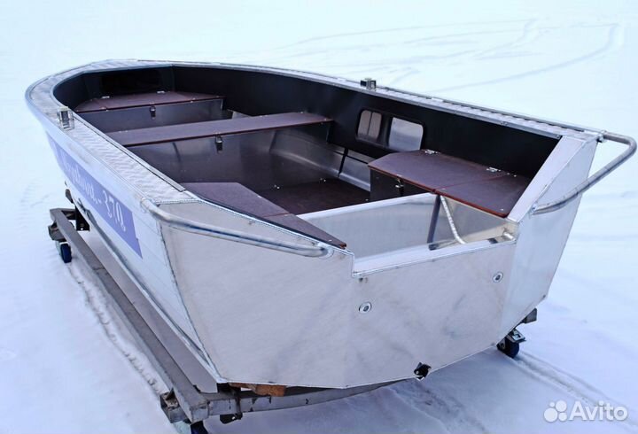 Алюминевая лодка Wyatboat-370 в наличии