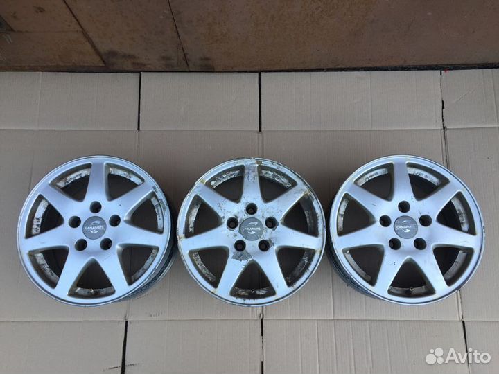 Литые диски R15 5x112 3 штуки