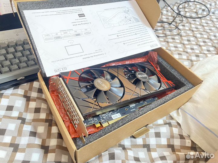 Новая Видеокарта Rx580 8gb (Артефакты)