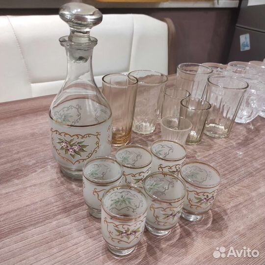 Рюмка стакан графин кружка стекло хрусталь