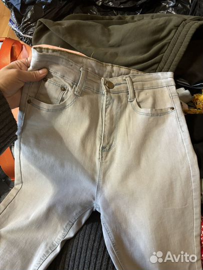 Джинсы скини