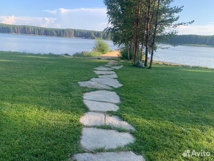 Рулонный газон под ключ