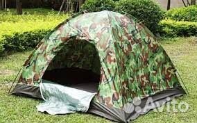 Палатка походная суперлегкая на 2-3 человека