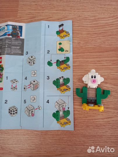 Фигурки к набору Lego Super Mario