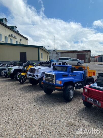 Электромобиль детский Джип Трак 4WD