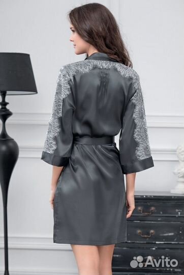 Халат шелк новый размер 46-50