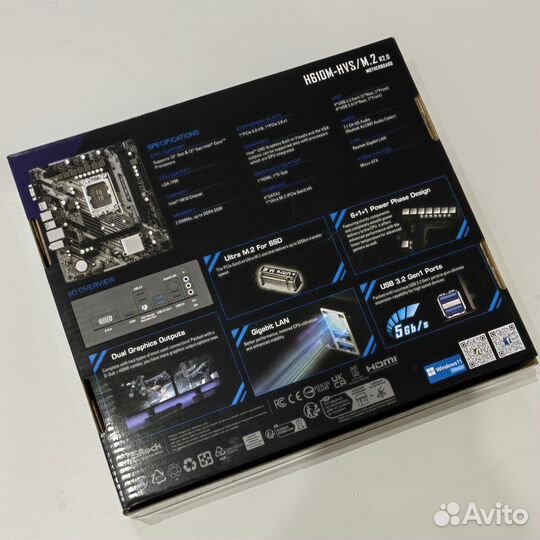 Новая Asrock H610M-HVS/ M.2 R2.0