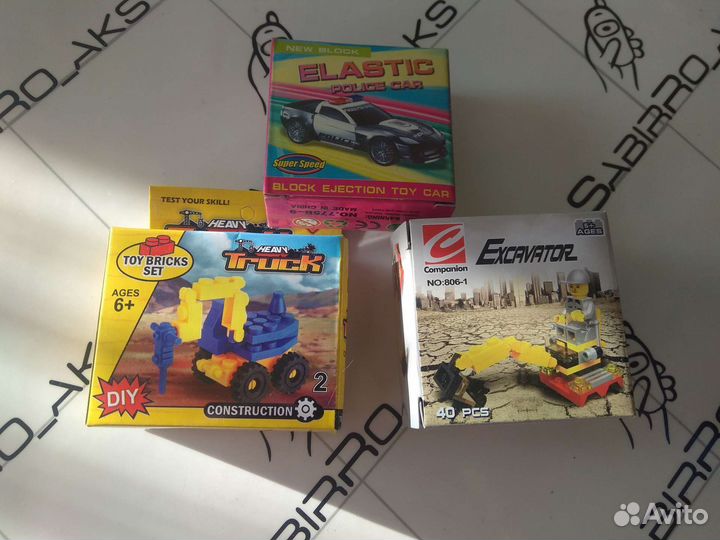 Конструктор детский маленький