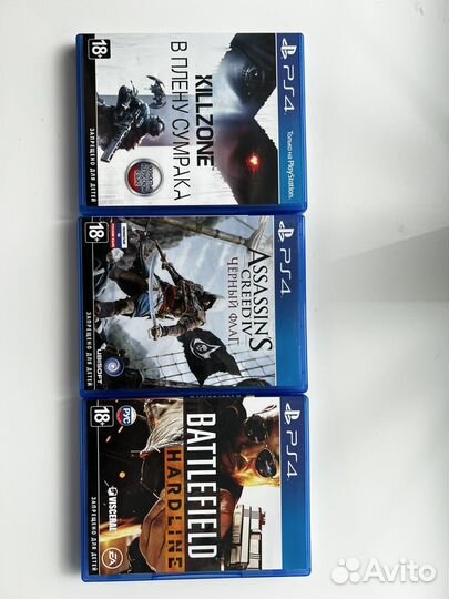 Игры ps4 killzone, assassin's, battlefield