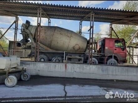 Доставка бетона миксером