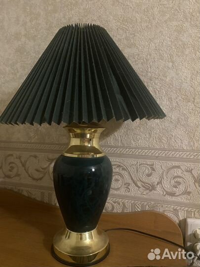 Лампа настольная гофре