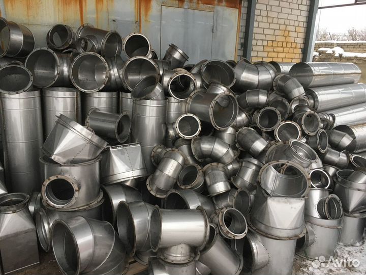 Вентиляция Трубы Зонты Узлы прохода Дефлектора