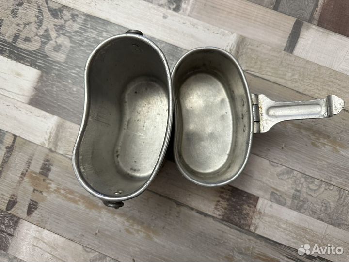 Котелок алюминевый армейский