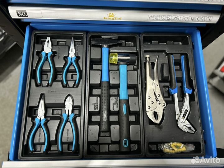 Тележка с инструментом + Гайковерт 1450Нм Force