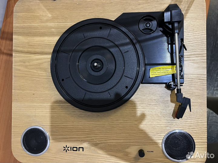 Виниловый проигрыватель ion max lp