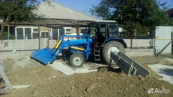 Услуги трактора мтз 80\вывоз мусора