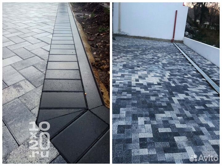 Тротуарная плитка с завода